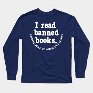 I Read Banned Books / Vintage Book Lover Geek Gift Long Sleeve T-Shirt